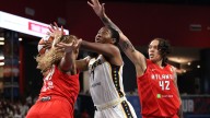 Indiana Fever vs Atlanta Dream photos from Game 1 of WNBA playoffs