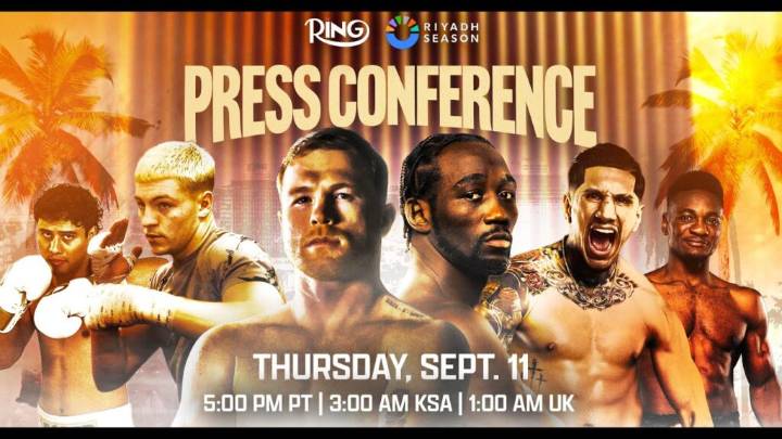 Conferencia de prensa final de Canelo