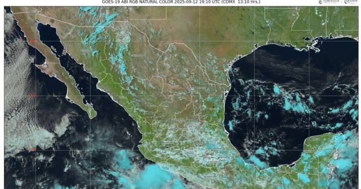 Tormenta tropical Mario provocará lluvias intensas y oleaje en el Pacífico mexicano