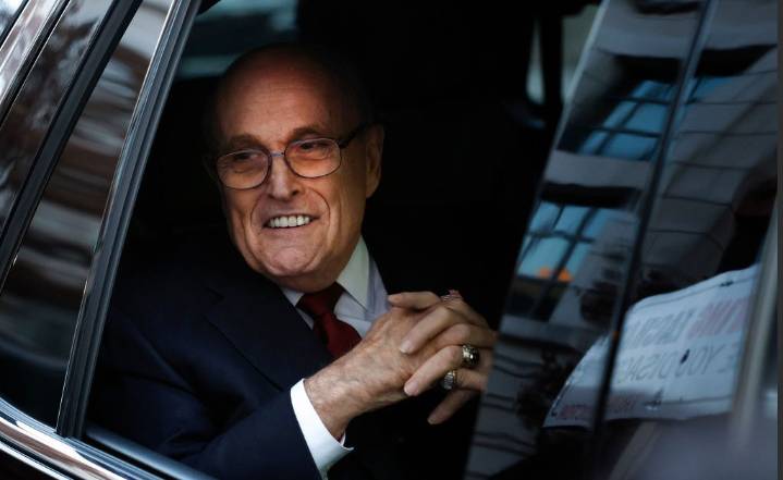 Rudy Giuliani Recovering After Car Crash