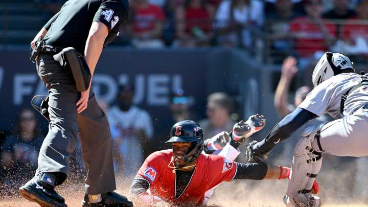 Guardians win challenge, overturn play at the plate call vs Tigers