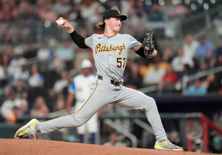 Bubba Chandler shines in return to home state, leads Pirates to series win over Braves