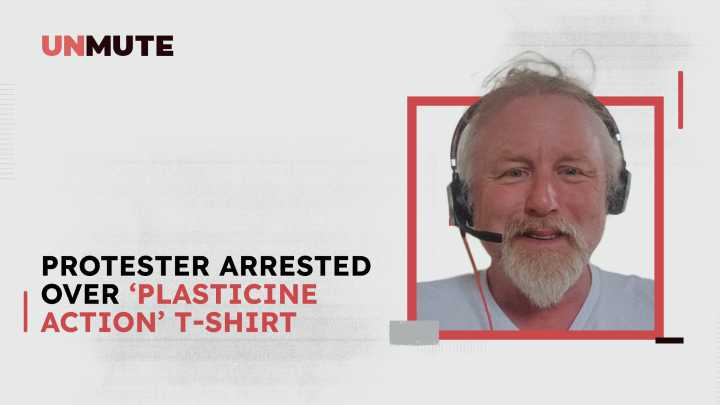 Protester arrested over ‘Plasticine Action’ t