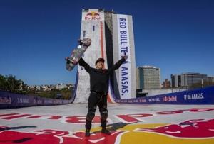 ‘Almost impossible’: Brazilian skater Sandro Dias makes history on mega ramp