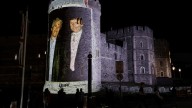 'Malicious': Four people arrested after images of Donald Trump and Jeffrey Epstein projected onto Windsor Castle ahead of US President's historic visit