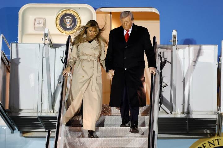Trump’s U.K. state visit begins with royal greeting amid tight security