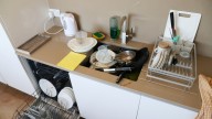 Clear Your Countertop Of Clutter With IKEA's Dish Rack Solution