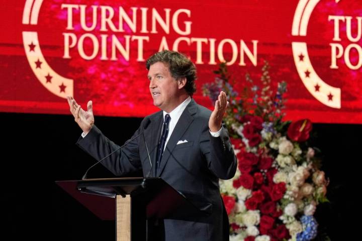 Tucker Carlson faces accusations of antisemitism over Kirk eulogy 