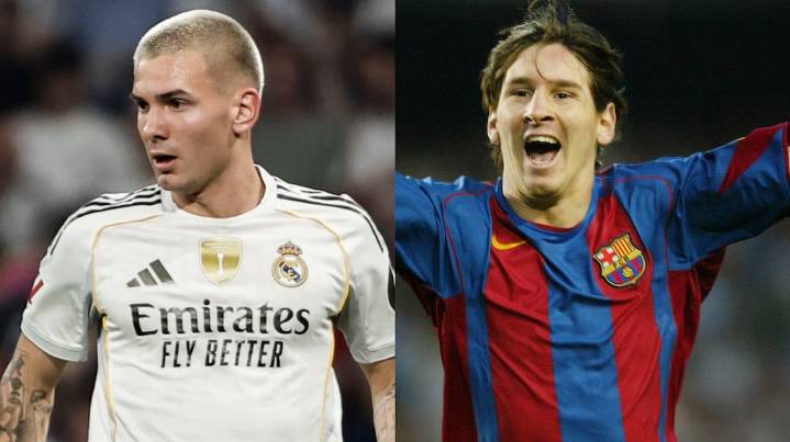 Franco Mastantuono fue nominado a un prestigioso premio que ganó Lionel Messi cuando tenía 18 años
