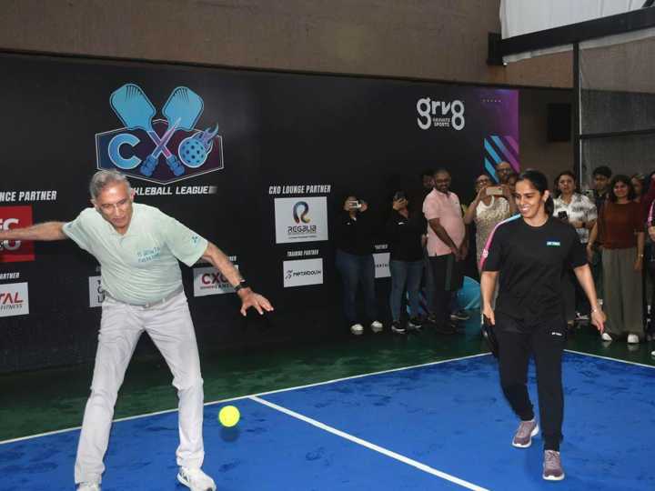 Saina Nehwal takes part in friendly pickleball match, headlining India's first CXO Pickleball League