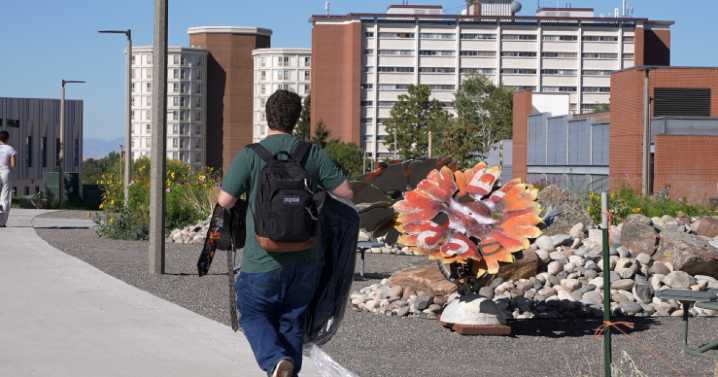 Where cars once rolled, Bobcats now stroll: Grant Street pedestrian corridor now open