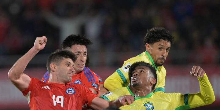Con la clasificación al Mundial asegurada, Brasil jugará contra una Chile ya eliminada de las Eliminatorias: hora, TV y formaciones