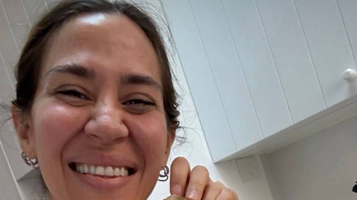 Jimena Barón compartió con sus fans lo que encontró un plomero en su baño