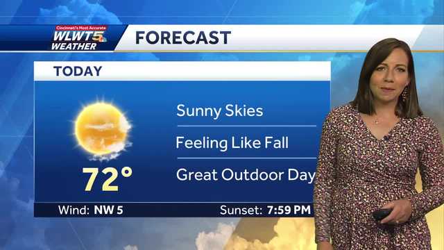 Great fall feel for Sunday across Cincinnati
