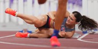 “Dramática” y “brutalmente dolorosa”: sufrió una fuerte caída en el Mundial de atletismo y terminó entre lágrimas