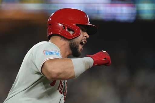 Filis vencen 9-6 a Dodgers pese a 5 entradas sin hits de Ohtani