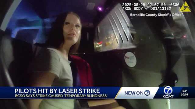 Albuquerque woman charged for pointing laser at BCSO helicopter, causing 'temporary blindness'
