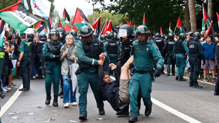 Cronología de una Vuelta a España marcada por las protestas propalestinas