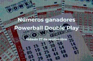 Powerball Double Play en vivo: resultados del sábado 27 de septiembre de 2025