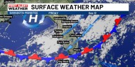 Cold front shifts south, Drier days ahead