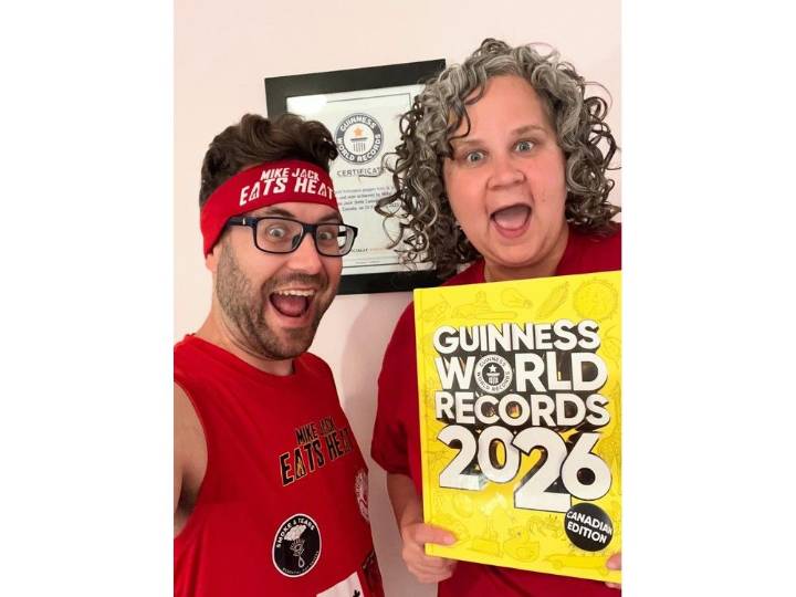Former Huron County resident in the spotlight for spicy 2026 Guinness book appearance