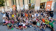 Una carroza entre La Romareda y el Parque Grande, parques y más color: 125 escolares imaginan la Zaragoza del futuro
