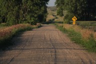 Saskatchewan "Highway" Really Just a Gravel Road
