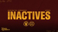 Commanders vs. Raiders Week 3 inactives