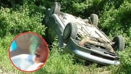 Influencer graba su accidente automovilístico mientras cantaba para TikTok