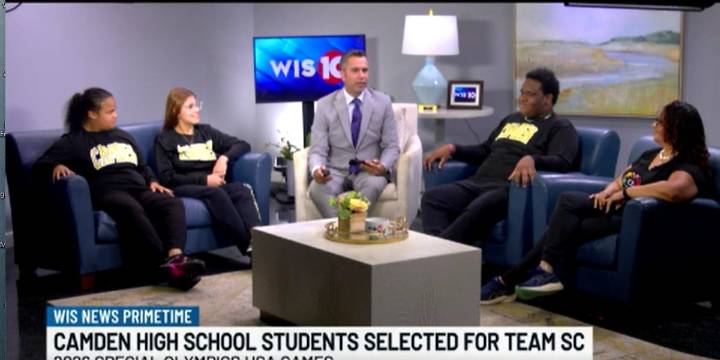 WATCH: Student, teacher from Camden High School talk preparing to represent SC at the 2026 USA Special Olympics