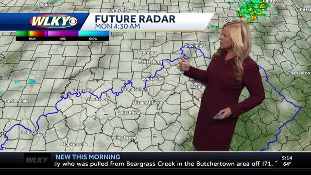 Another hot day, but rain comes back soon
