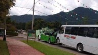 Fallece pasajero a bordo de un autobús, en la congregación Zapoapan