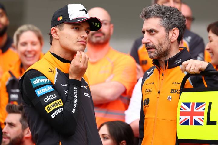 McLaren F1 boss Andrea Stella ‘completely happy’ with Lando Norris’s race in Azerbaijan