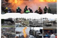 'Fue la cosa más terrible, llegaba gente caminando quemada'