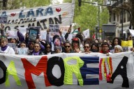 Masiva marcha federal en Argentina pidiendo justicia por Brenda, Morena y Lara