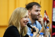 Myriam Bregman presentó "Zurda" en la Facultad de Sociales de la UBA