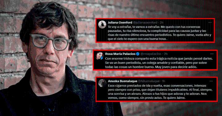 Fallece periodista Jaime Chincha: amigos y colegas le dan el último adiós