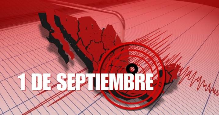 Temblor en México HOY 1 de septiembre: Noticias AL MOMENTO de sismos
