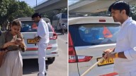 'Tere Jaisi 10 Rakhi Hai Mere Paas...': Noida Cab Driver Abuses, Attempts To Attack Women Passengers With Stick; Arrested