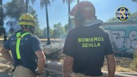 Nuevo incendio junto al Auditorio Rocío Jurado: el tercero en una semana