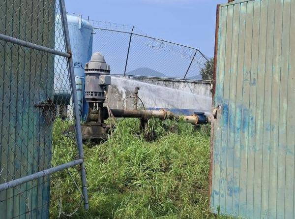 Sujeto es detenido tras ser sorprendido dentro de pozo 5 de agua