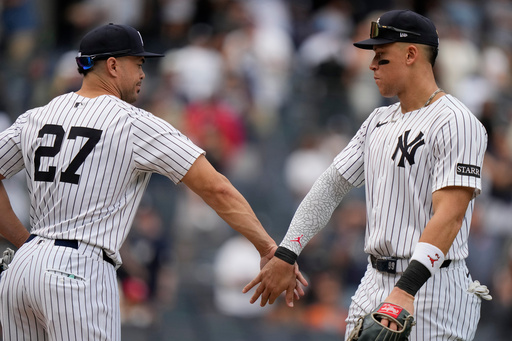 Yankees mantienen liderato del Este de la Liga Americana con victoria 6
