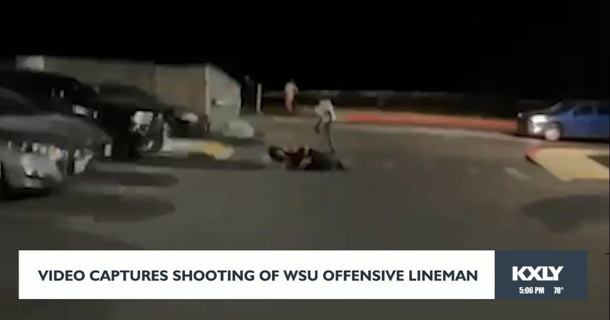 Video captures shooting of WSU offensive lineman