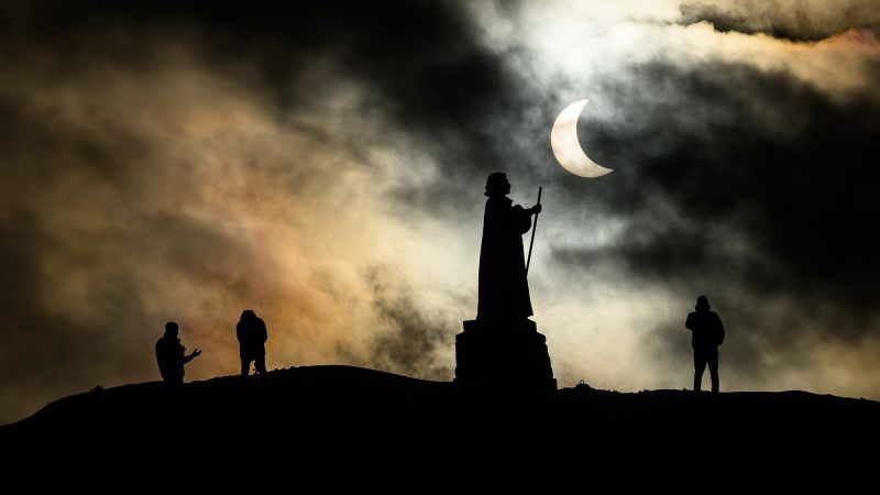A partial solar eclipse will be visible over the Southern Hemisphere this weekend. Here’s where to see it
