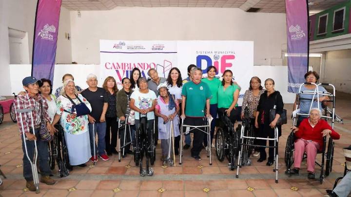 San Andrés Cholula: apoyan a 178 personas con aparatos ortopédicos; suman 295