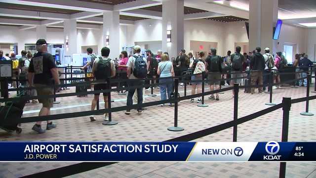 Sunport airport ranks below average in satisfaction study
