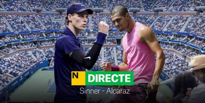 Sinner - Alcaraz, DIRECTO | Final del US Open 2025 de hoy: resultado y última hora