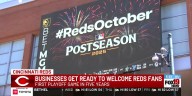 Businesses get ready to welcome Reds fans