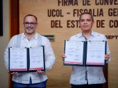 Firman Convenio de Colaboración la UdeC y Fiscalía General del Estado