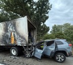 Distracted driving suspected in U.S. 31 fiery crash in West Michigan